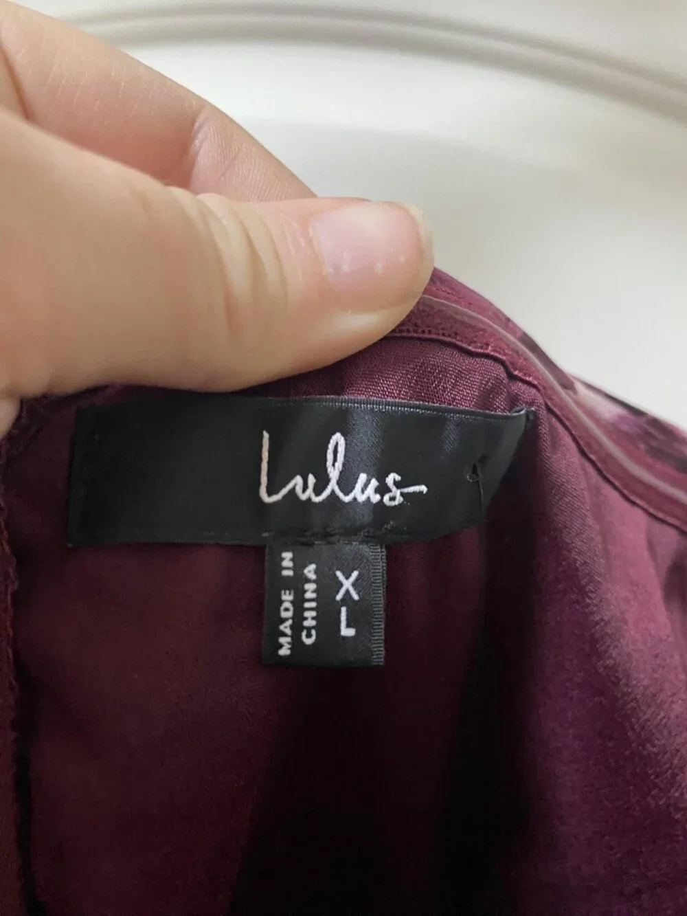 Lulu's Plum Floral Halter Maxi Dress - Picture 4 of 5